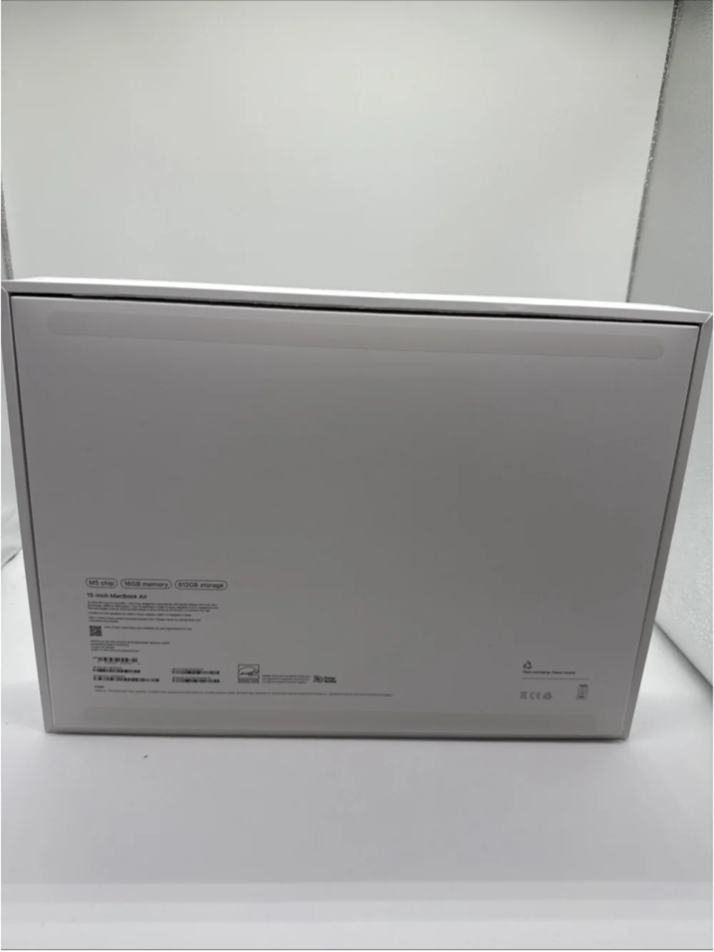 Apple MacBook Air EMPTY BOX ONLY 15” MDVD4LL/A Starlight with Insert